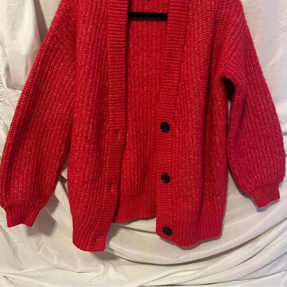 Universal Thread Vibrant Red Cardigan